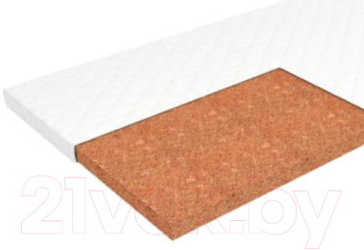 Матрас в кроватку EOS Юниор 55x115 (бязь)