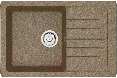 Мойка кухонная Berge BR-7602 (терракот) - фото