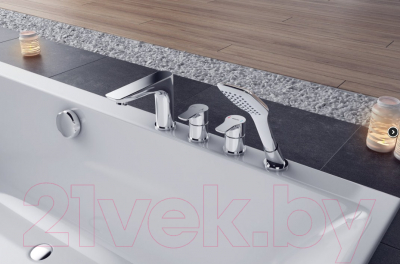 Ванна акриловая Excellent Pryzmat Slim 170x75