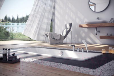 Ванна акриловая Excellent Pryzmat Slim 170x75