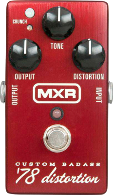 Педаль электрогитарная MXR M78 Badass Distortion - фото