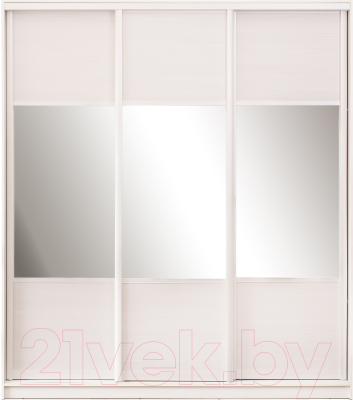 Шкаф-купе Евва 21 BBZ.01 / АЭП ШК.3 02 (Бодега/жемчуг зерно)