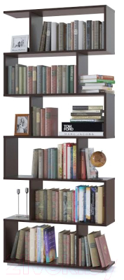 Стеллаж Сокол-Мебель СТ-1 (венге) - фото