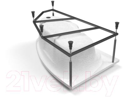 Каркас Cersanit Joanna 150 New / K-RW-JOANNA150