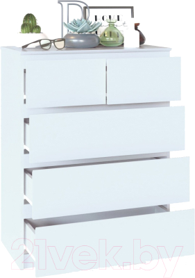 Комод Сокол-Мебель Т-5Р (белый)