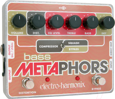 Педаль электрогитарная Electro-Harmonix Bass Metaphors - фото