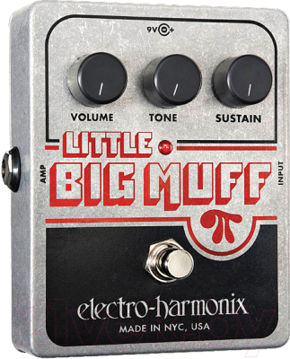 Педаль электрогитарная Electro-Harmonix Little Big Muff - фото