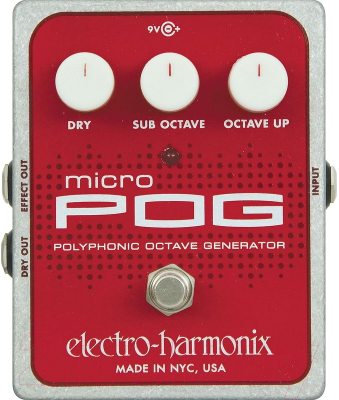 Педаль электрогитарная Electro-Harmonix Micro POG Octave