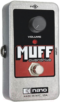 Педаль электрогитарная Electro-Harmonix Nano Muff Overdrive - фото