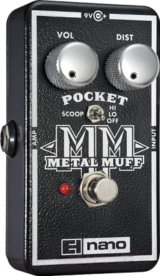 Педаль электрогитарная Electro-Harmonix Nano Pocket Metal Muff - фото