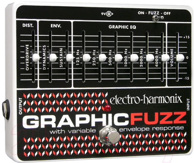 Педаль электрогитарная Electro-Harmonix Graphic Fuzz - фото