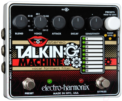 Педаль электрогитарная Electro-Harmonix Stereo Talking Machine - фото