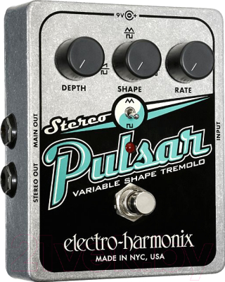 Педаль электрогитарная Electro-Harmonix Stereo Pulsar Stereo Tremolo