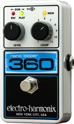 Педаль электрогитарная Electro-Harmonix Nano Looper 360 - фото