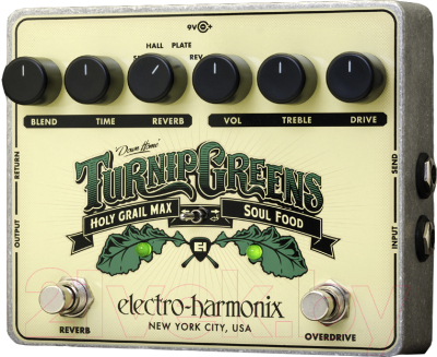 Педаль электрогитарная Electro-Harmonix Turnip Greens - фото