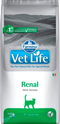 Сухой корм для кошек Farmina Vet Life Renal - фото