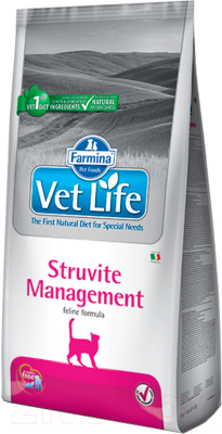 Сухой корм для кошек Farmina Vet Life Struvite Management - фото