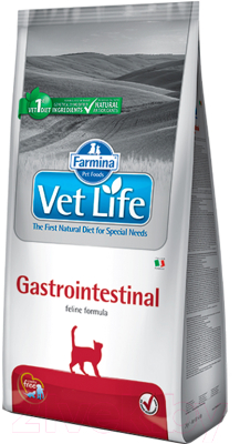 Сухой корм для кошек Farmina Vet Life Gastrointestinal - фото