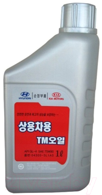 Трансмиссионное масло Hyundai/KIA Gear Oil 75W90 / 043005L1A0 - фото