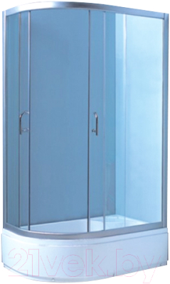 Душевой уголок Coliseum Satriya T-100 R (матовое стекло) - фото