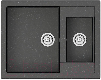 Мойка кухонная Berge BR-6150 (черный) - фото