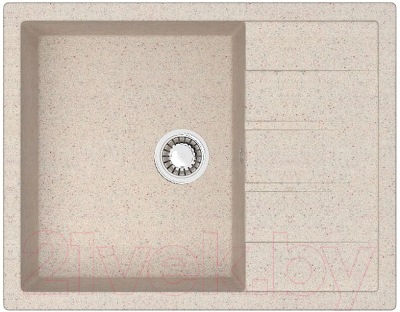 Мойка кухонная Berge BR-6502 (бежевый) - фото