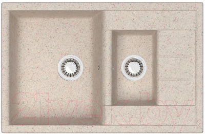 Мойка кухонная Berge BR-7612 (бежевый) - фото