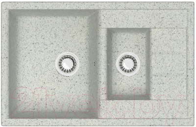 Мойка кухонная Berge BR-7612 (серый) - фото