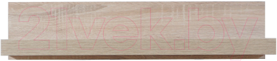 Полка Элана ПН1 (дуб сонома) - фото