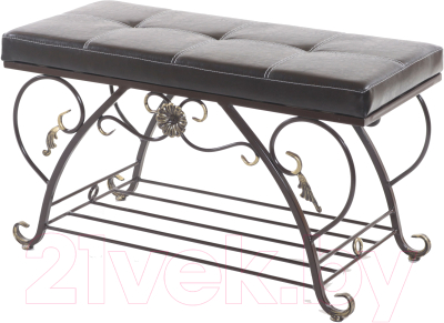 Банкетка AMC 3.2-В с полкой - фото