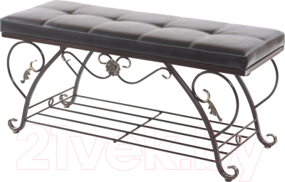 Банкетка AMC 3.2-Г с полкой - фото