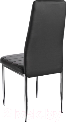 Стул Mio Tesoro Джия DC-060 (черный/хром)