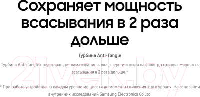 Пылесос Samsung SC18M21D0VG