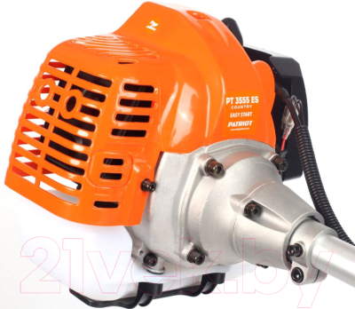 Триммер бензиновый PATRIOT PT3555ES Country (неразборная штанга)