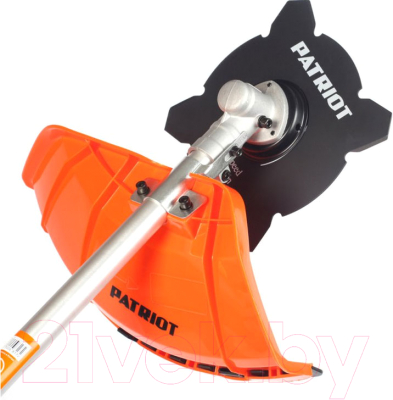 Триммер бензиновый PATRIOT PT3555ES Country (неразборная штанга)