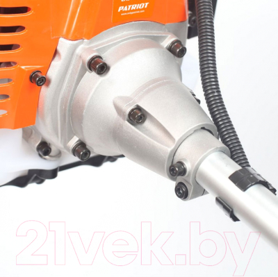 Триммер бензиновый PATRIOT PT3555ES Country (неразборная штанга)