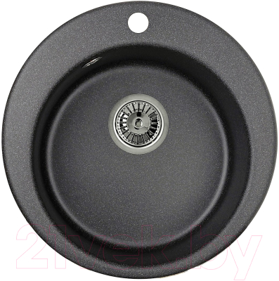 Мойка кухонная GRANULA GR-4801 (шварц) - фото