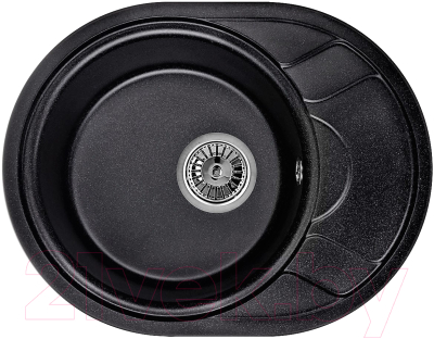 Мойка кухонная GRANULA GR-5802 (шварц) - фото