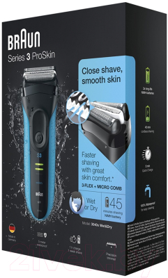 Электробритва Braun Series 3 3040s Wet&Dry