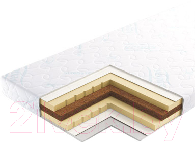 Наматрасник ортопедический Vegas Transform Латекс Микс 120x195 - фото