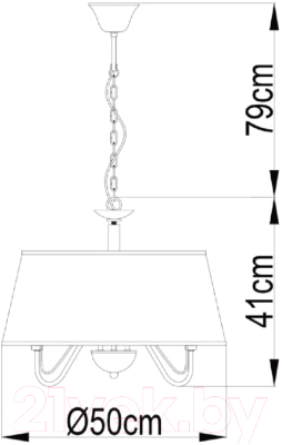 Люстра Arte Lamp Aurora A1150SP-5CC