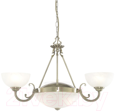 Люстра Arte Lamp Windsor White A3777LM-3-2AB - фото