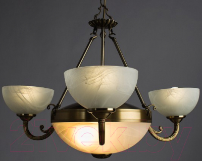 Люстра Arte Lamp Windsor White A3777LM-3-2AB