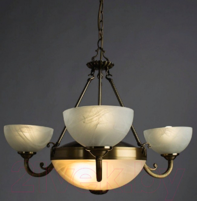 Люстра Arte Lamp Windsor White A3777LM-3-2AB