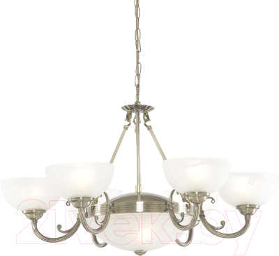 Люстра Arte Lamp Windsor White A3777LM-6-2AB - фото