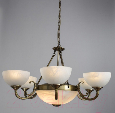 Люстра Arte Lamp Windsor White A3777LM-6-2AB