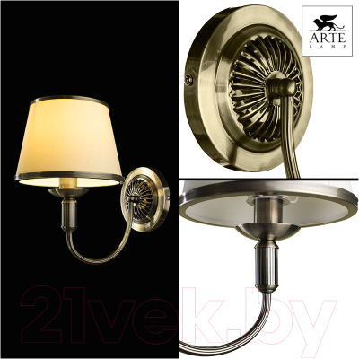 Бра Arte Lamp Alice A3579AP-1AB