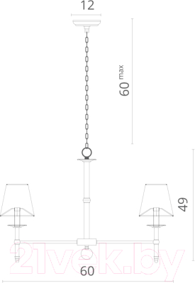 Светильник Divinare Candela 1162/01 LM-5