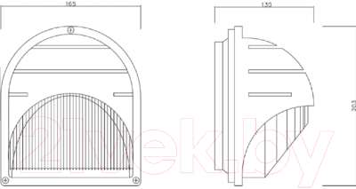 Бра уличное Arte Lamp Urban A2802AL-1GY