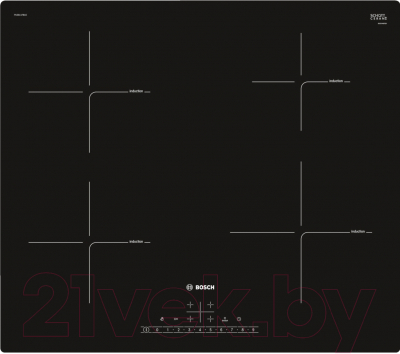 Индукционная варочная панель Bosch PUE611FB1E - фото